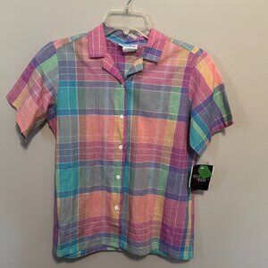 1980s Booth Bay Multi Junior's Shirts | 100% Cotton | Junior’s Nine/Ten